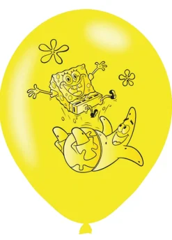 Lateksowe balony SPONGEBOB (6 szt.)