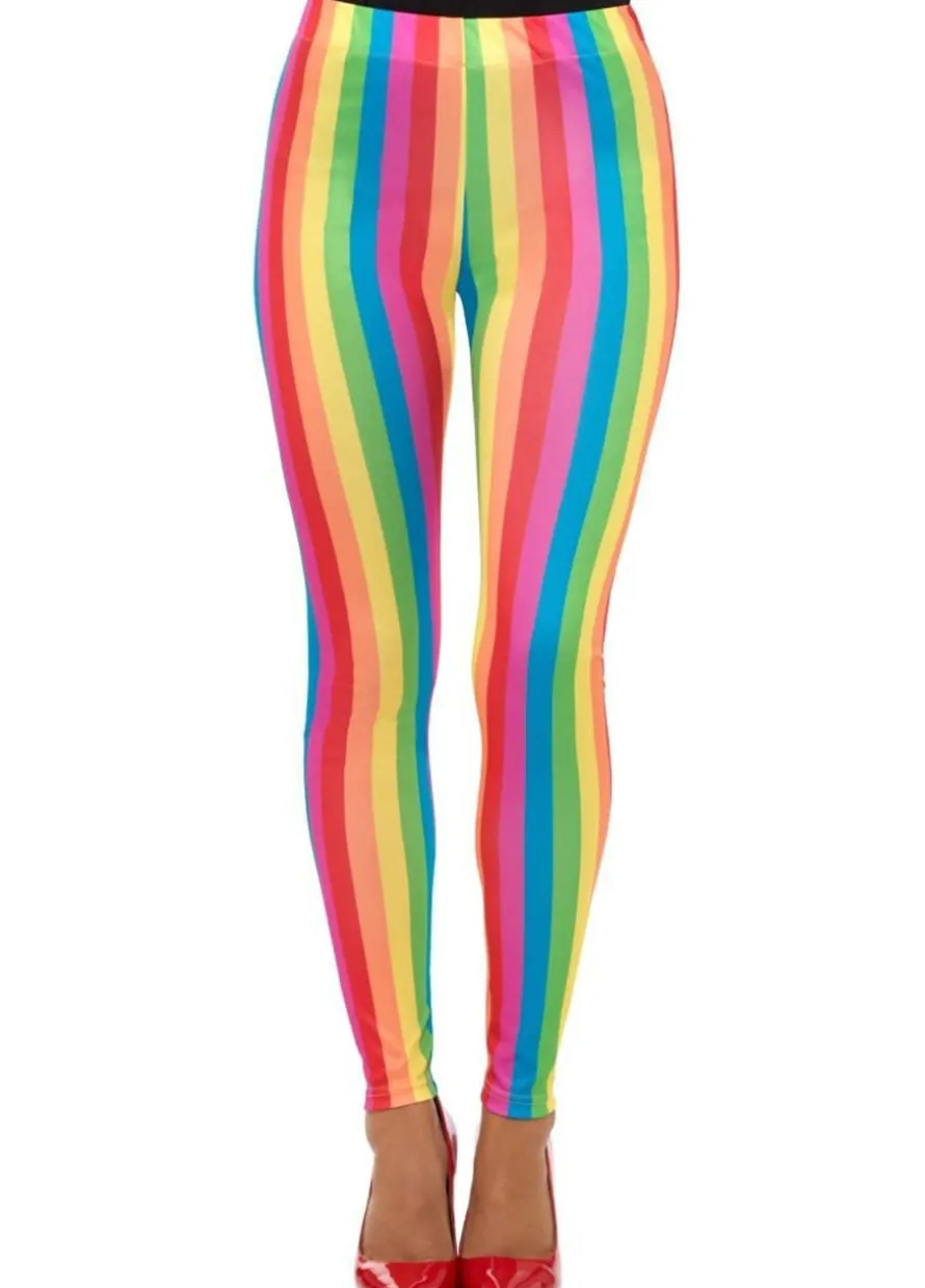 Leginsy tęczowe RAINBOW CLOWN