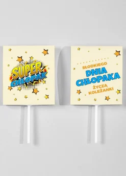 Lizaki na Dzień Chłopaka SUPERCHŁOPAK 8 szt.