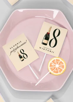 Lizaki personalizowane na 18 urodziny