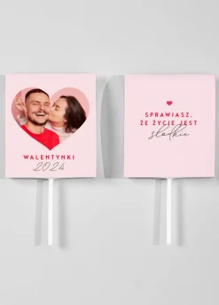 Lizaki WALENTYNKOWE ze zdjęciem 8 szt.