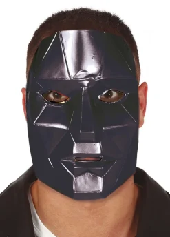 Maska czarna LIDER maska na Halloween