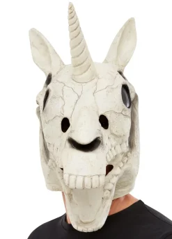Maska halloweenowa CZASZKA JEDNOROŻCA