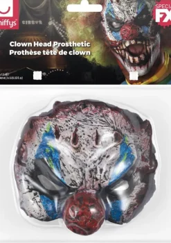 Maska klauna STRASZNY CLOWN maska halloweenowa