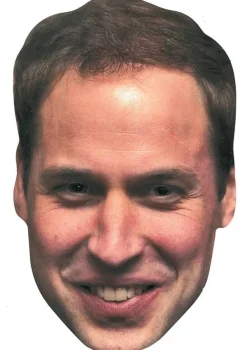 Maska KSIĄŻĘ WILLIAM tekturowa