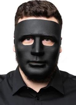 Maska na całą twarz czarna