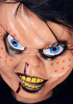 Maska na Halloween STRASZNA BUŹKA laleczka