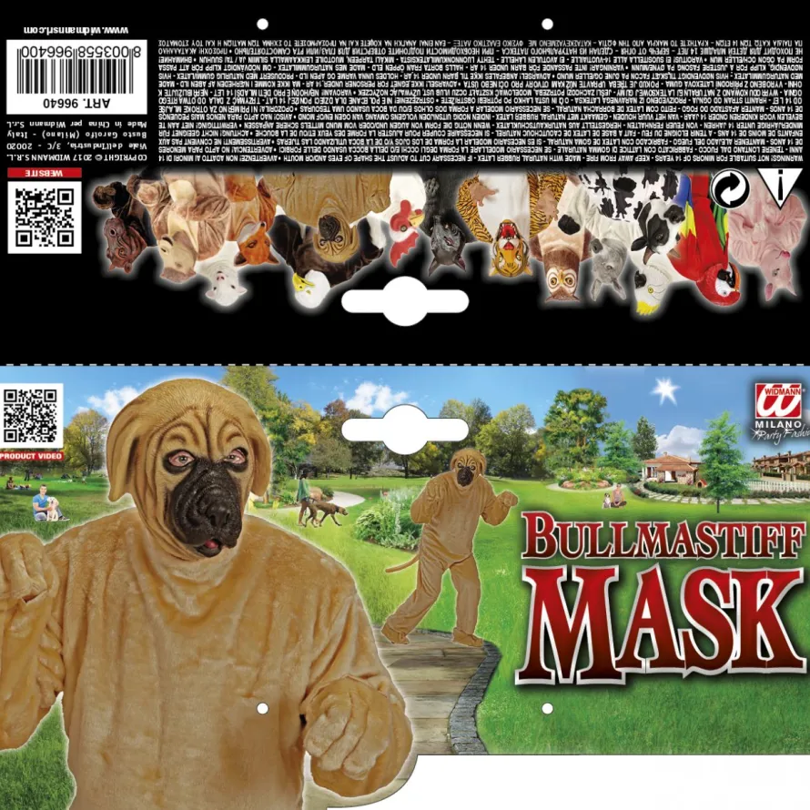 Maska pies BULDOG