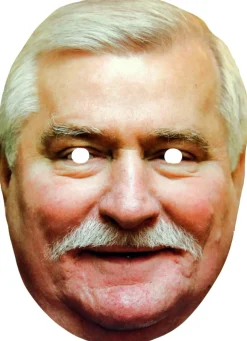 Maska tekturowa LECH WAŁĘSA