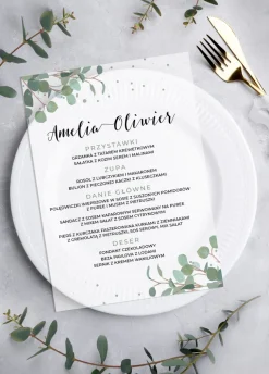Menu na wesele WIANEK