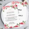 Menu weselne BUKIET RÓŻ
