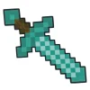 Miecz DIAMENTOWY Minecraft dodatek do stroju