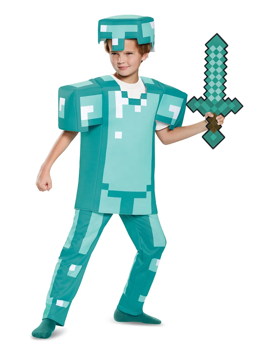 Miecz DIAMENTOWY Minecraft dodatek do stroju