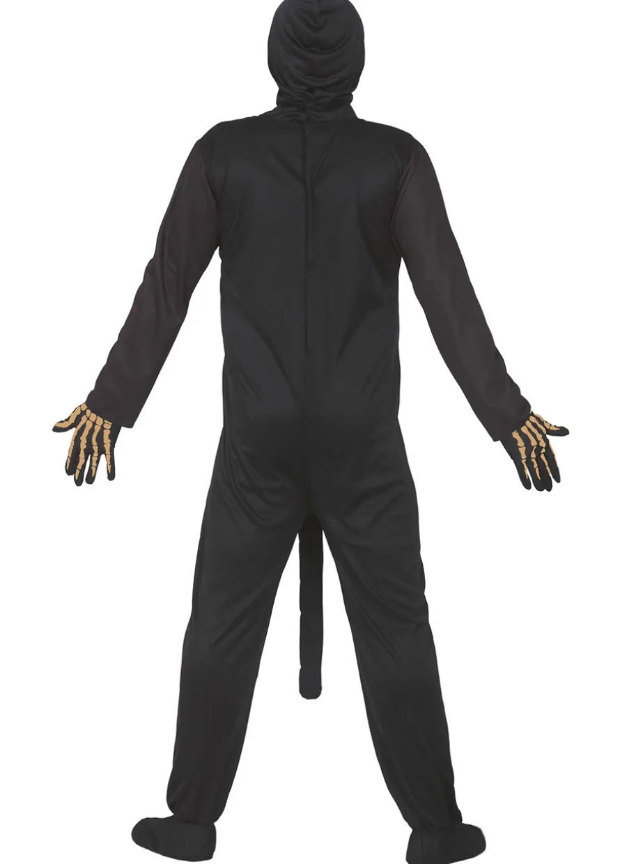 Śmieszny strój na Halloween SZKIELET Z PENISEM