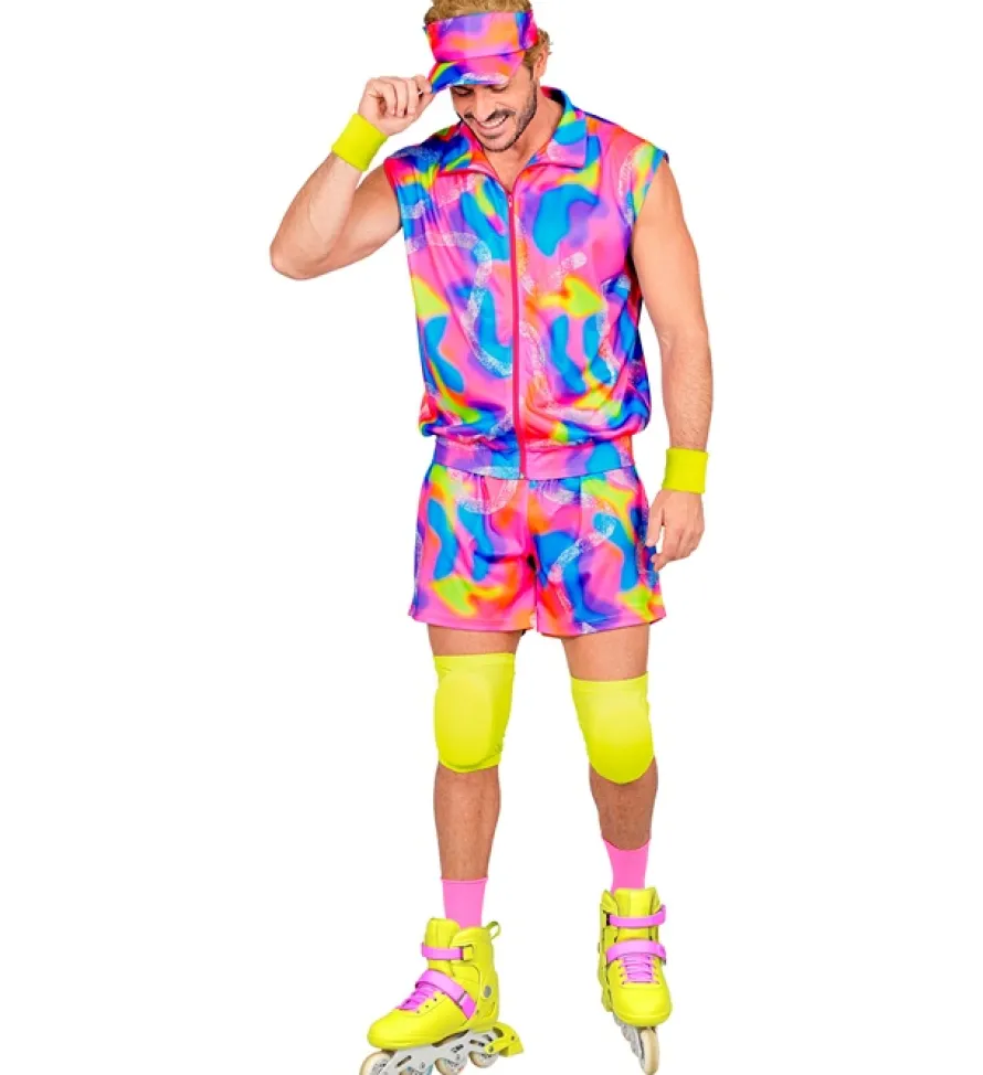 Męski strój w stylu lat 80s ROLLERBOY