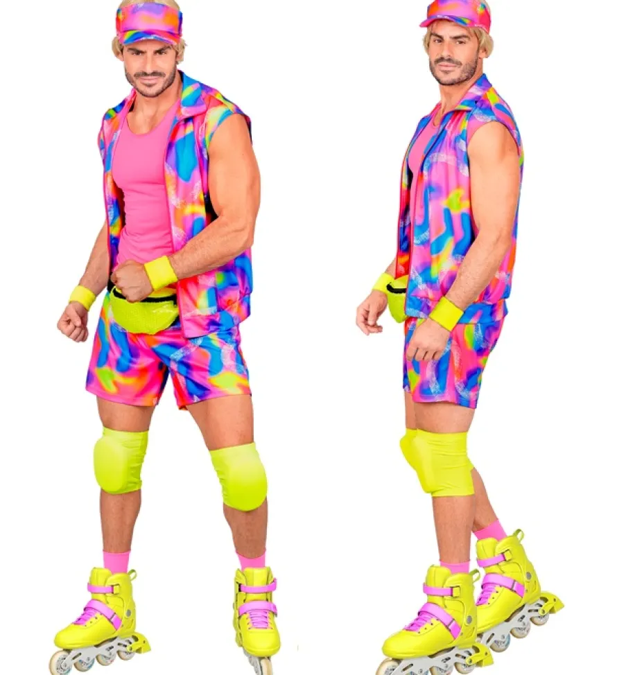 Męski strój w stylu lat 80s ROLLERBOY