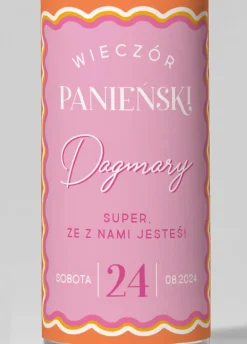 Naklejki na butelki WIECZÓR PANIEŃSKI
