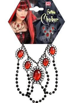 Naszyjnik CHOKER wampirzycy