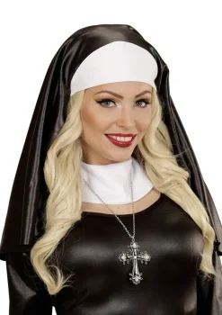 Naszyjnik krzyż BLACK CROSS