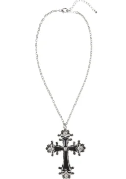 Naszyjnik krzyż BLACK CROSS