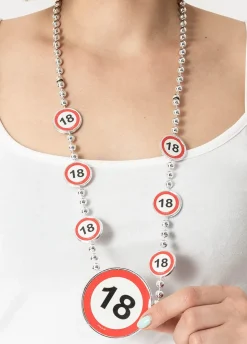 Naszyjnik ZNAK 18 akcesoria urodzinowe