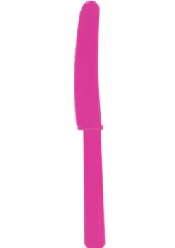 Noże plastikowe MAGENTA (10szt.)