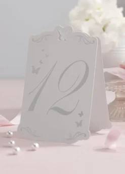 Numeracja stolików MOTYLKI (od 1 do 12)