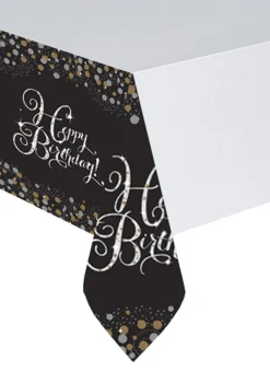 Obrus HAPPY BIRTHDAY Sparkling