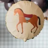 Okrągły balon foliowy KOŃ
