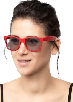 Okulary imprezowe CZERWONE