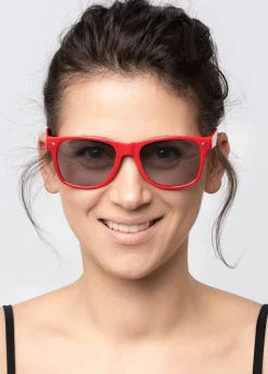 Okulary imprezowe CZERWONE