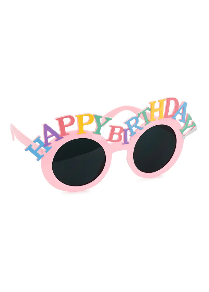 Okulary imprezowe HAPPY BIRTHDAY okulary urodzinowe