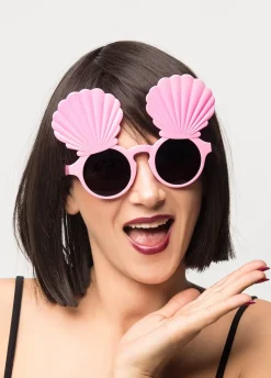 Okulary imprezowe MUSZELKI okulary do fotobudki