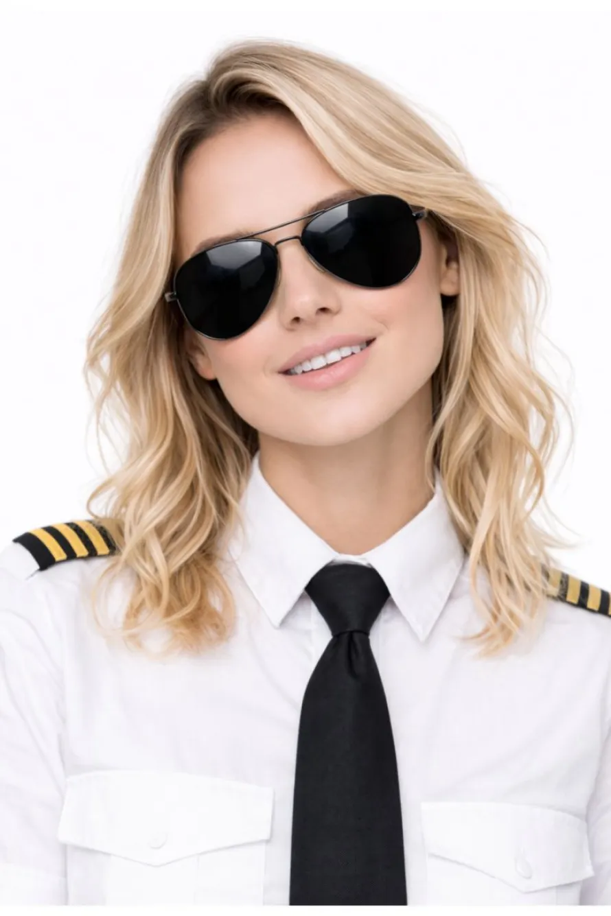 Okulary policjanta AVIATOR okulary pilotki