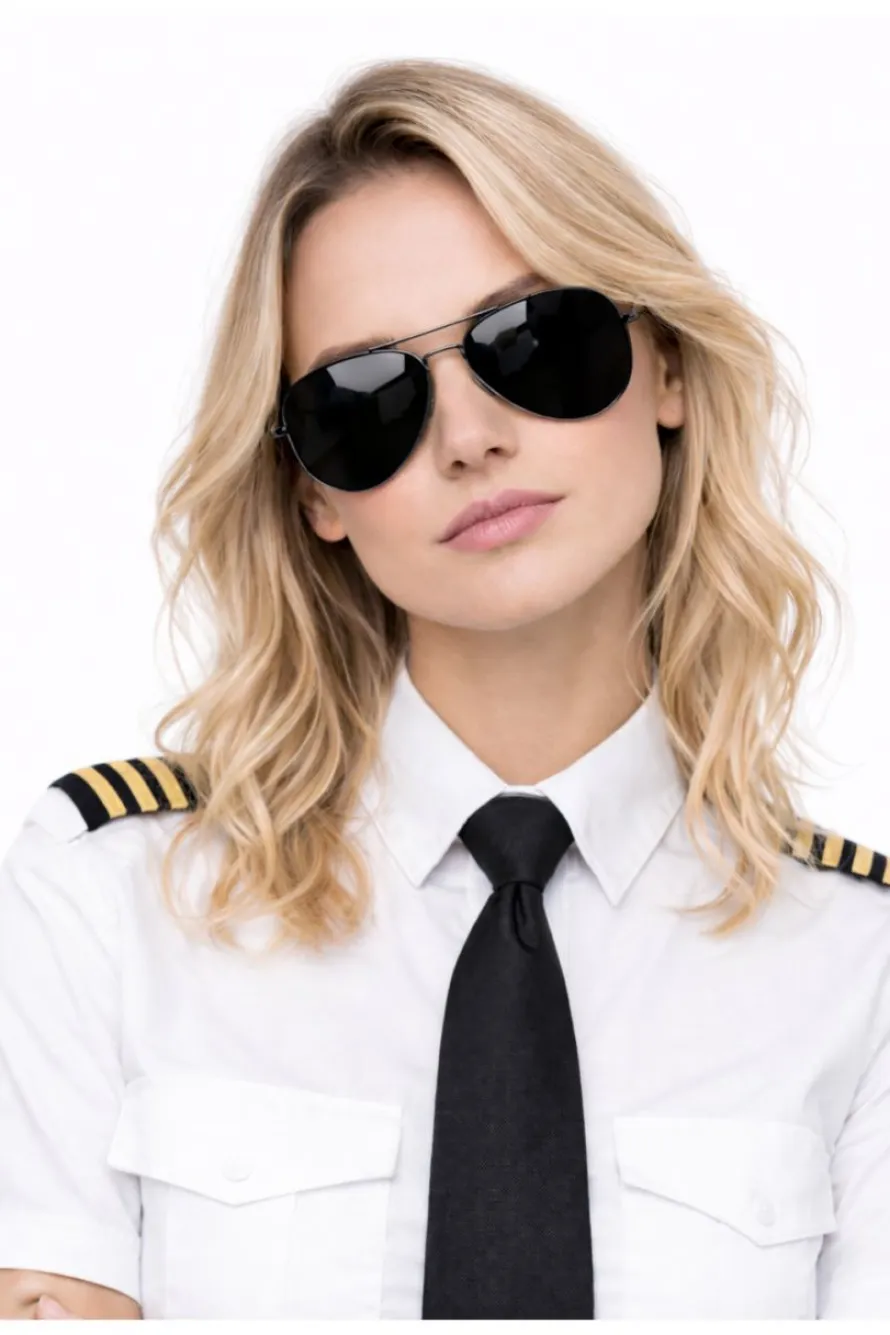 Okulary policjanta AVIATOR okulary pilotki