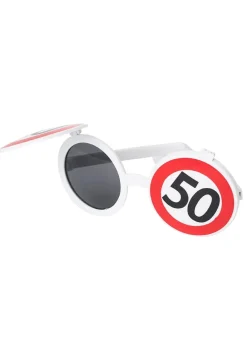 Okulary urodzinowe ZNAK 50 urodziny