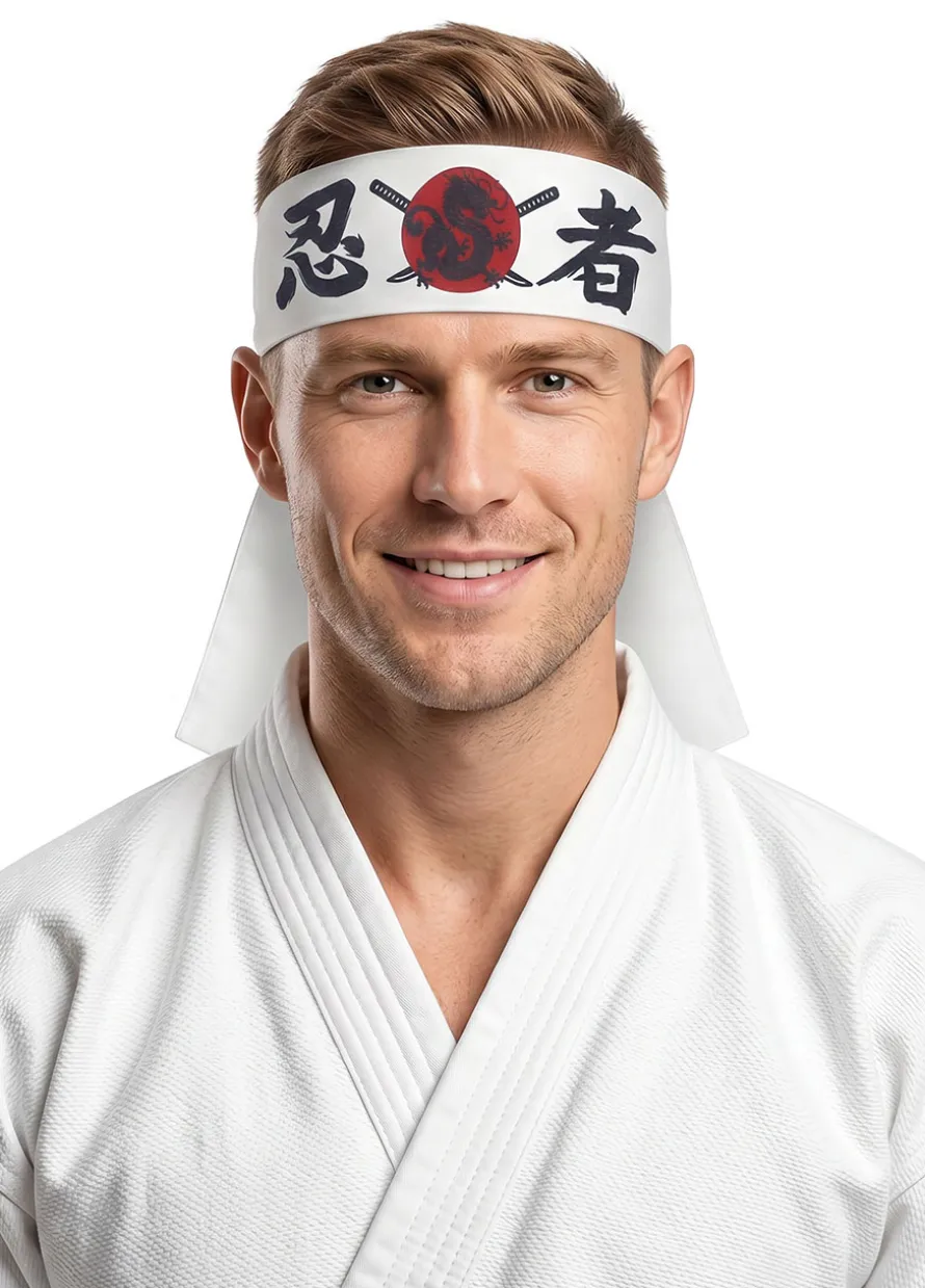 Opaska biała KARATE