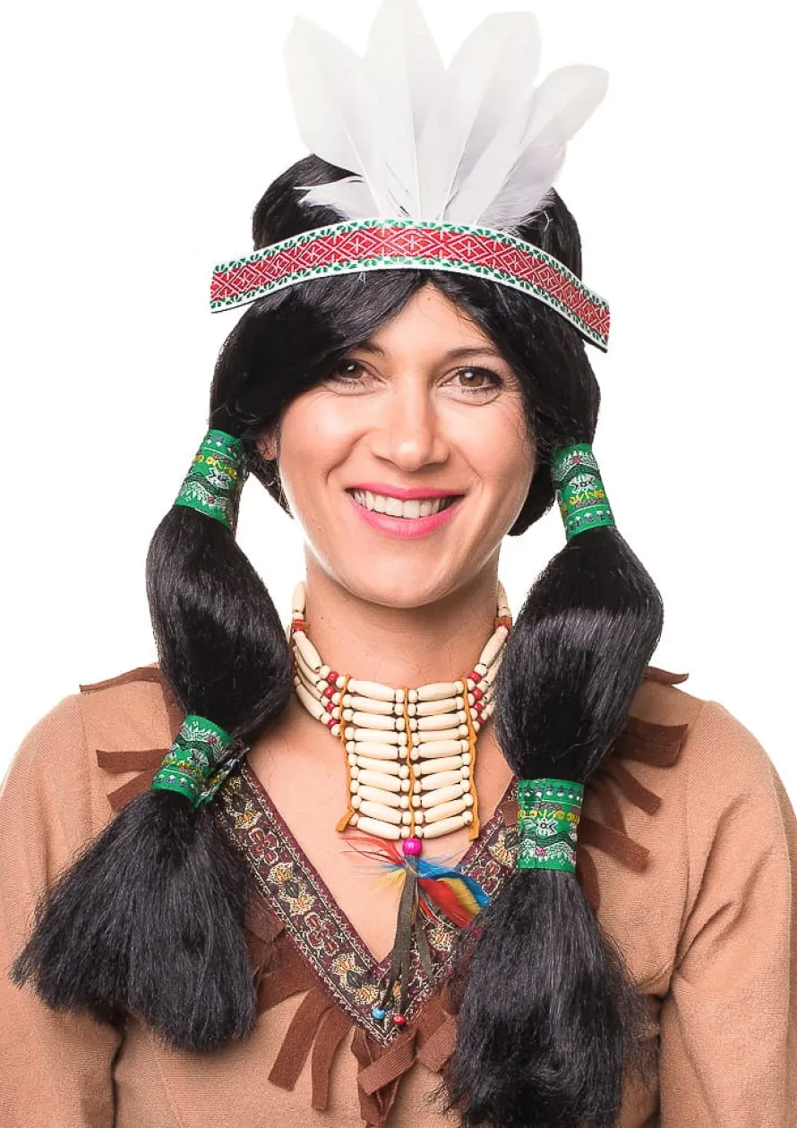 Opaska indiańska biała