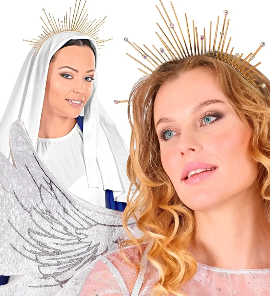 Opaska na głowę BOGINI Maryja aureolka