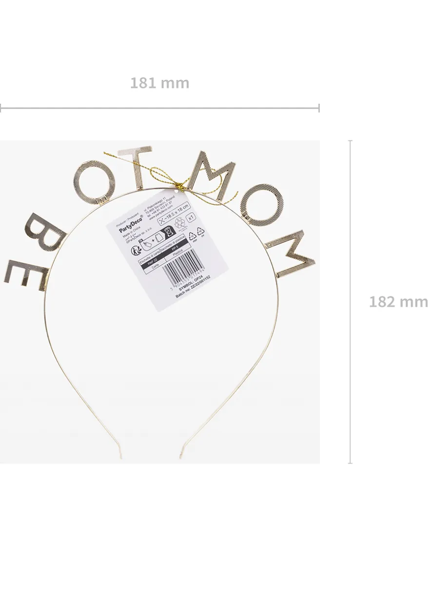 Opaska na głowę MOM TO BE