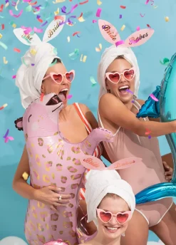 Opaski na wieczór panieński BRIDE SQUAD (6szt.)
