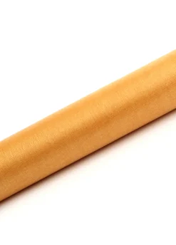 Organza błyszcząca złota 0,36m x 9m