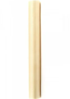 Organza gładka KREMOWA 0,36m x 9m