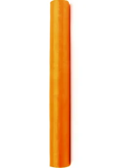 Organza gładka POMARAŃCZOWA 0,36m x 9m