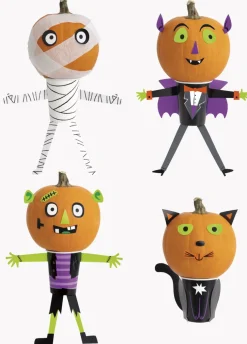 Ozdoby dyni dla dzieci ZABAWA NA HALLOWEEN dla dzieci