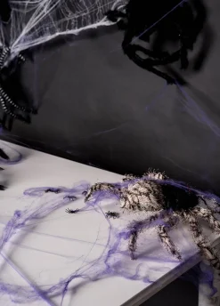 Ozdoby na Halloween SZTUCZNE PAJĄKI drobne upominki (36szt.)