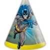 Papierowe czapeczki BATMAN 6 szt.