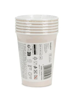 Papierowe kubeczki BEŻOWE 250 ml
