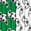 Papierowe słomki FOOTBALL 10 szt.