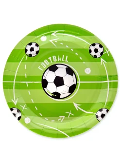 Papierowe talerzyki FOOTBALL 6 szt.
